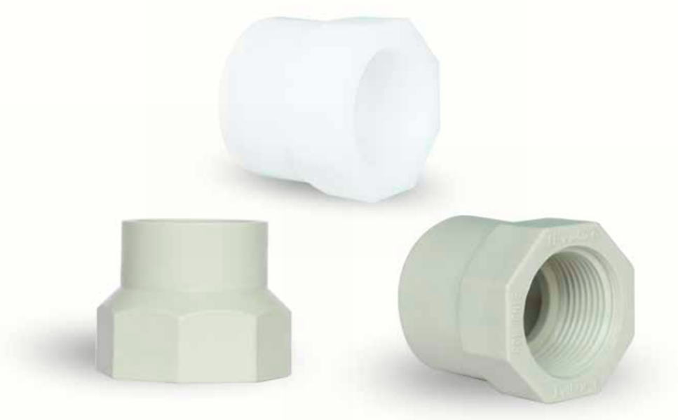 PVDF/PPH內絲接頭（承插式）